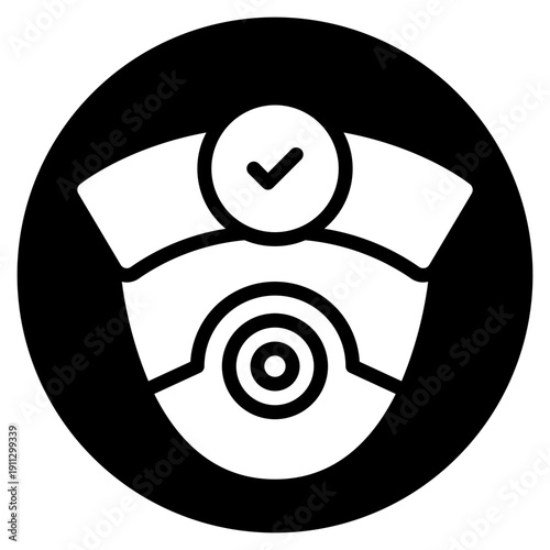 cctv glyph icon