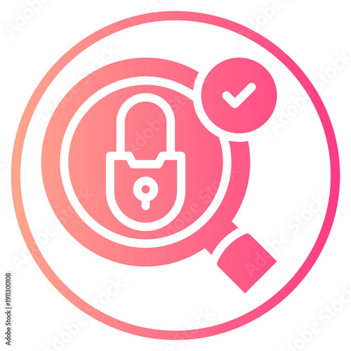 search gradient icon