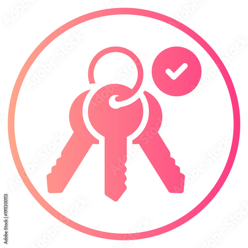 keyset gradient icon