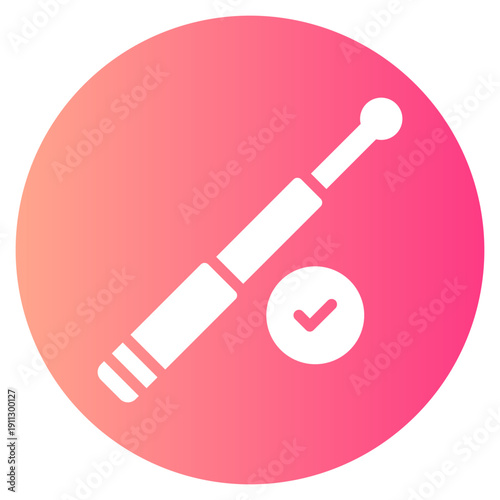 baton gradient icon