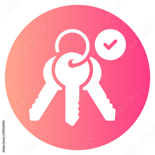 keyset gradient icon