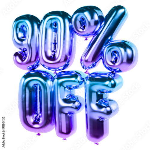 Creative 90% Off Balloons Design
