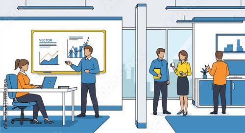 Business Collaboration and Professional Discussion – Conference, Teamwork, and Leadership Concept