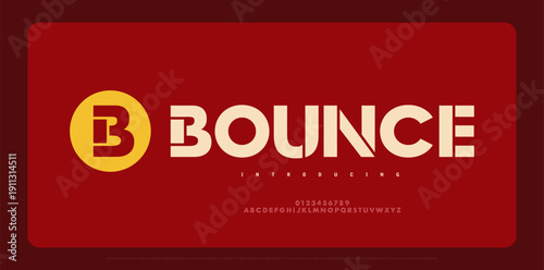 modern creative B logo alphabet font. Typography abstract decorative sport, game, technology, fashion, digital, creative logos fonts. vector illustration