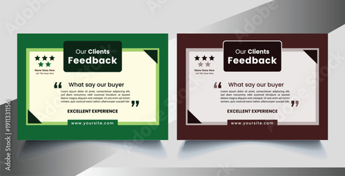 modern Professional Review design Sample