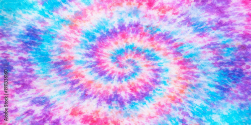 A psychedelic digital art illustration featuring an abstract colorful background of geometric fractal circles and vibrant mandala patterns in a pink, green, and blue floral explosion design