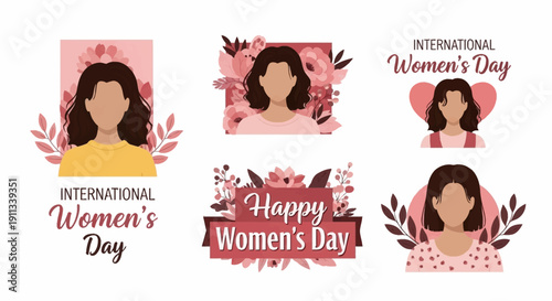 Celebrate International Women's Day with empowering illustrations