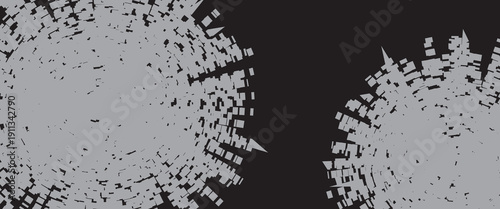 Abstract background. Monochrome texture. Image includes a effect the black and white tones.