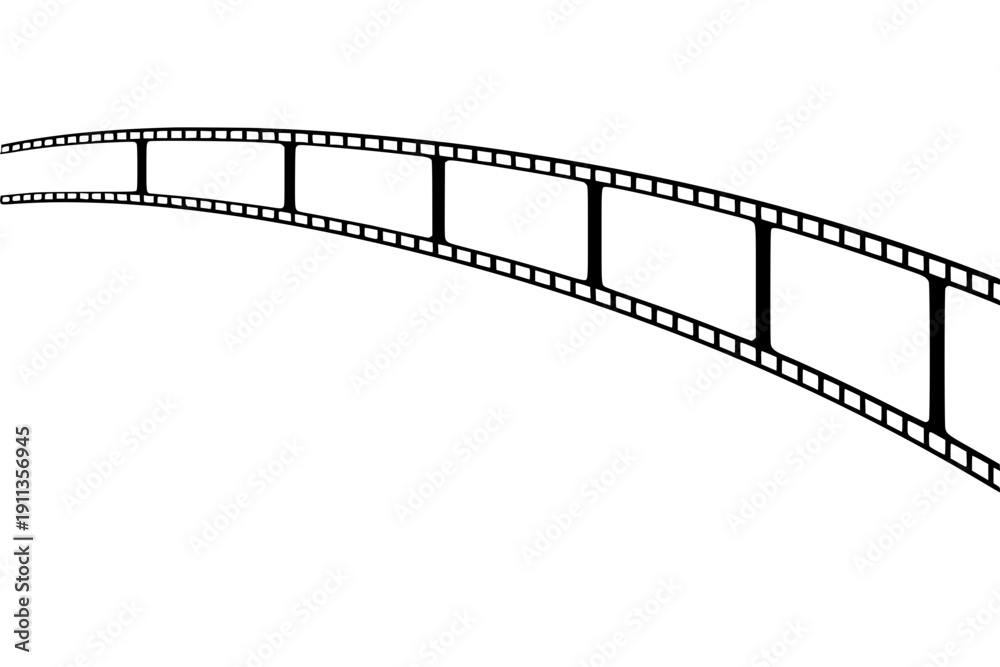 Fototapeta premium Simple Film Strip Design