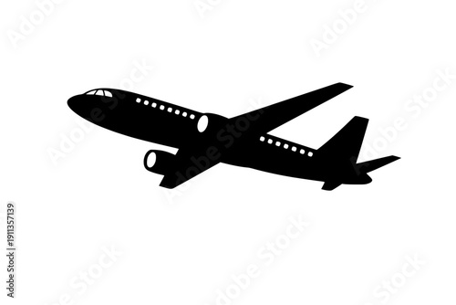 Simple Plane Illustration