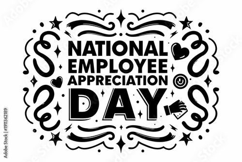 Workplace Appreciation and Team Recognition Vector Illustration, Employee Celebration Concept