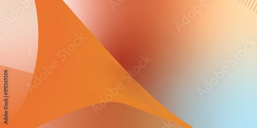 Red and pink  orange abstract shape grainy gradient background with black backdrop and noisy texture for wide banner poster and header design