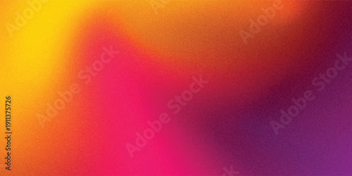 Purple - red and yellow flowing gradient. Minimal blurry. Creating a dreamy and ethereal effect . Vector EPS10. Abstract Digital graphic.