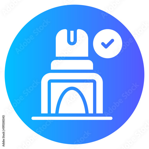 pepper spray gradient icon