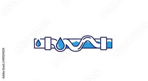 Whisk with water droplets on a clean white background for mixing