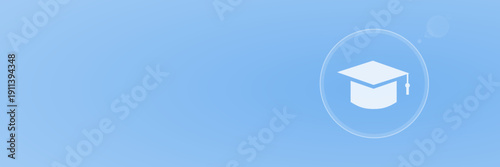 Header Studium Abschluss Bildung Karriere Vektor svg unter 60 kB copy space