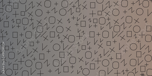 Collection of swatches memphis patterns - seamless. Fashion 80-90s. Black and white mosaic textures.