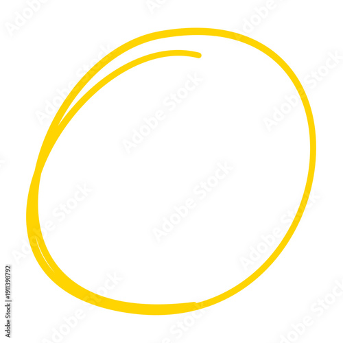 Yellow Circles Mark Important Highlights