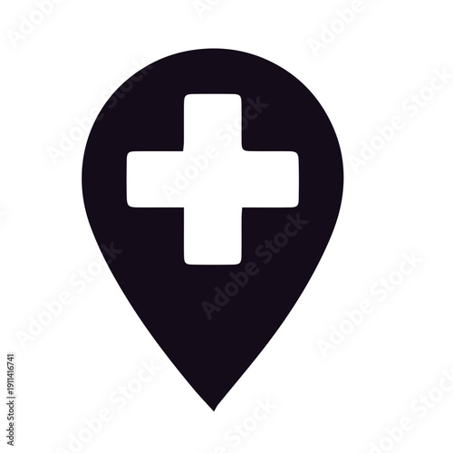 Medicine and Health flat icons. Collection health care medical sign icons health care Emergency aid silhouette icon Emergency room illustration sign health care concept. Medicine, emergency, doctor 