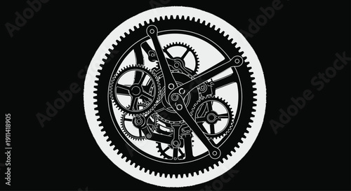 Mechanical Detail Silhouette – Engineering