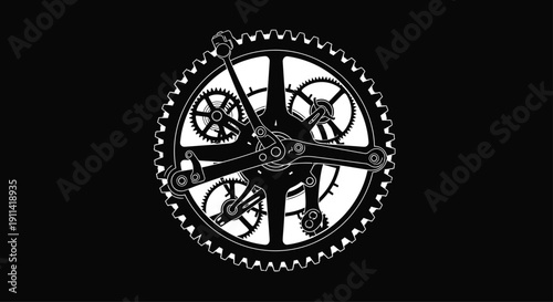 Mechanical Detail Silhouette – Engineering