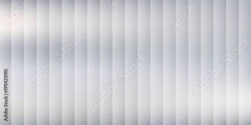 Silver metal aura glass, pale vertical reeded gradient texture. modern.