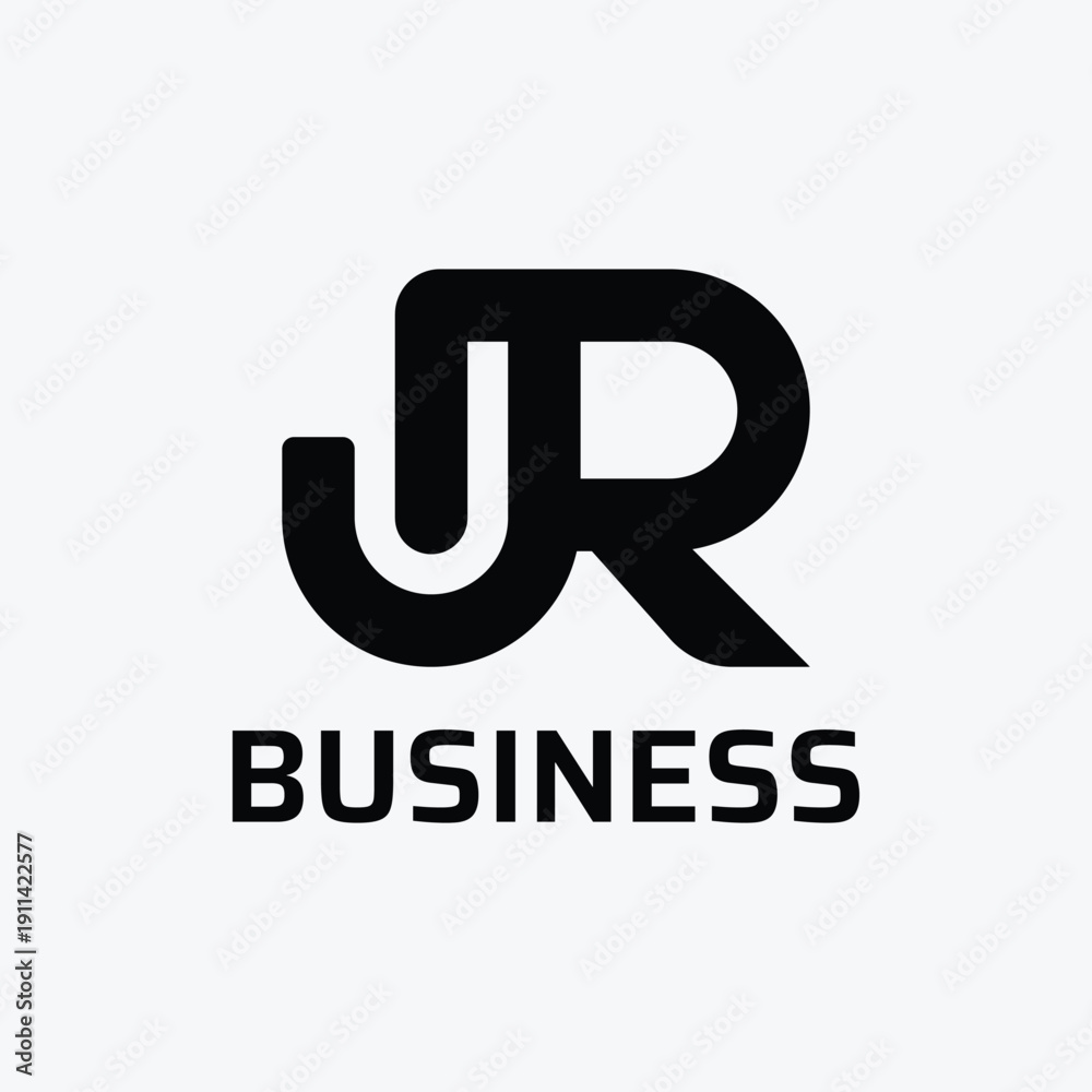 Obraz premium va, lb, te, jr, ma, fx, ed, ar, tr, ma monogram letter logo