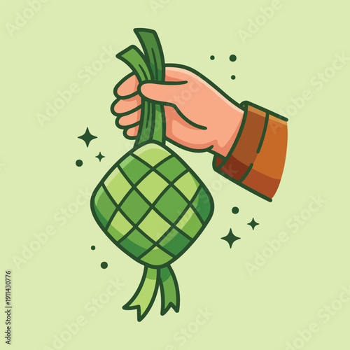 Doodle Illustration for Islamic Ramadan Theme