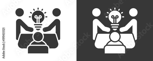 Practice Icon Set Vector Collection Isolated In Black And White