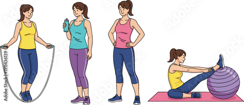 Italian Summer Lifestyle Collection Featuring Mediterranean Food Icons Lobster Pizza Pasta Wine Lemons Moka Pot Espresso Coffee Beach Umbrella Chair And Ocean Wave Elements