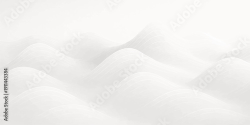 A fresh white winter snow background featuring a frozen abstract texture of cold ice and blue crystal patterns on a natural snowy surface