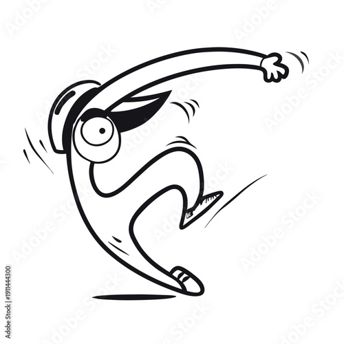 A BMX rider performing a stunt mid air  