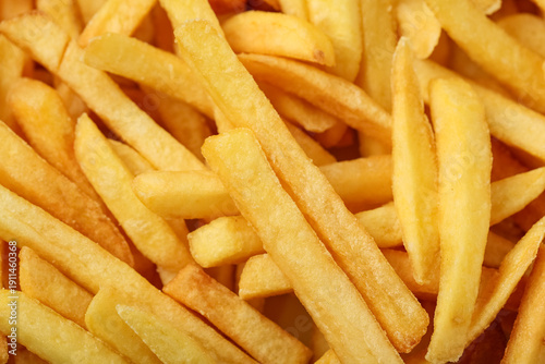 Texture of tasty french fri...