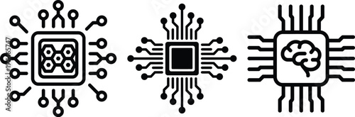 Evolution of microprocessors and neural network integration in computing components