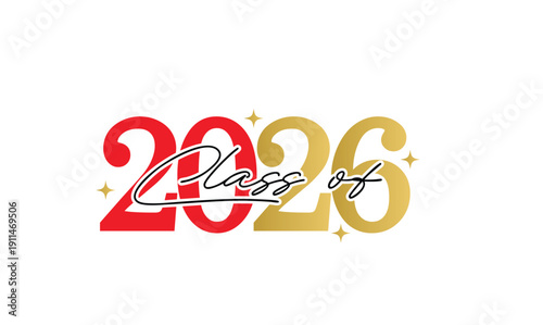 Class of 2026 Celebrate graduation quotes Typography Post Design, Banner, poster Background