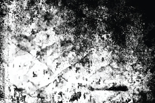 Wallpaper Mural Black and white grungy abstract background. Grungy frame. Old paper texture
 Torontodigital.ca