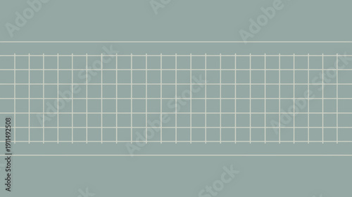 A minimalistic pastel colored background features a consistent grid pattern of light lines on a slightly textured muted teal surface high quality professional detailed modern elegant