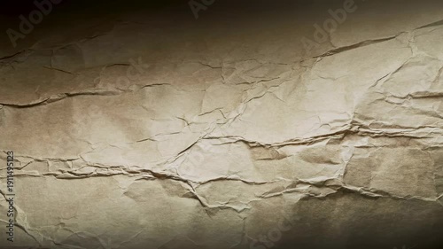 Recycled Paper Texture with Earthy Tones and Slow Movement.