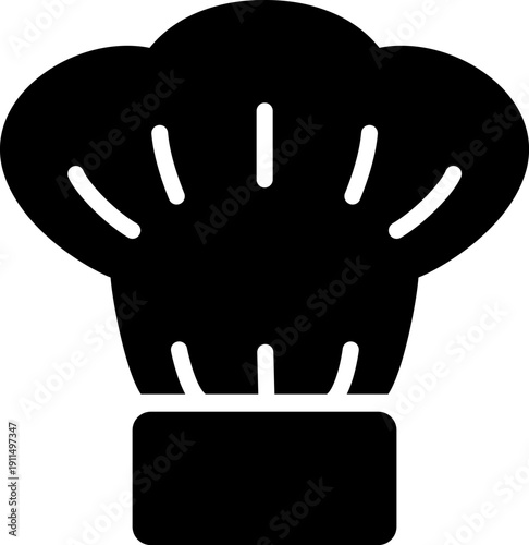 コック帽のアイコン