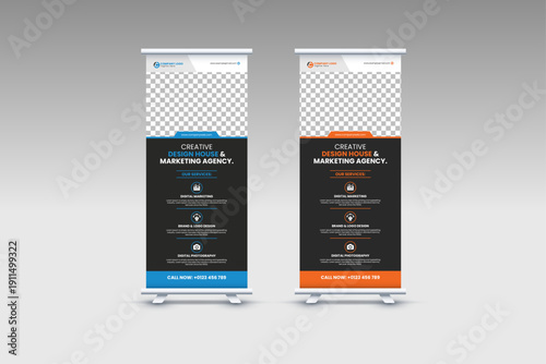 Creative Marketing Agency Roll-up Banner