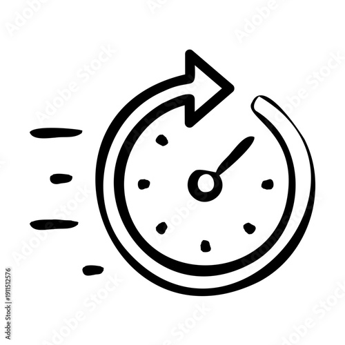 Rapid Response Icon - Handdrawn