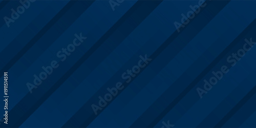 Dark blue abstract background with diagonal stripe pattern in modern style. Vector design perfect for website, cover, banner, business presentation, or digital project.