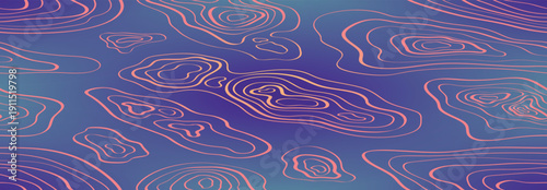 Topographic map seamless gradient pattern background