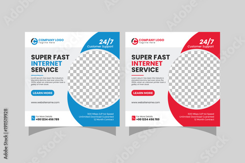 Internet Service Social Media Banner