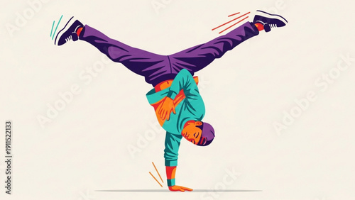 A young man and woman dancing and jumping high in the sky with active sports action and extreme happiness