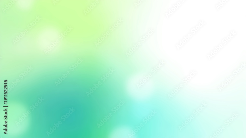 Obraz premium glow green