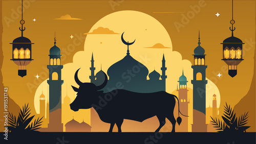 A mystical figure meditating under a full moon in an enchanted forest