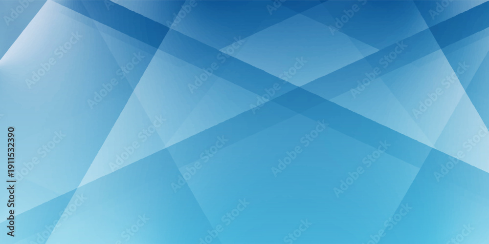 Obraz premium Abstract Blue Geometric Background With Overlapping Shapes For Digital Design Projects Presentations Web Branding eps10