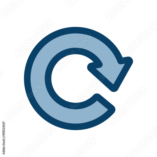 リフレッシュの回転矢印アイコン