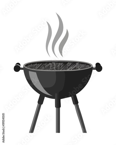 Wall hanging rack with various spatulas and whisks for organized and efficient cooking area - Vector Illustration